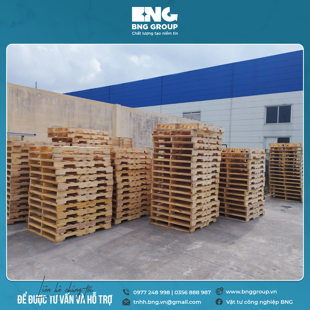 PALLET SẤY KHÔ HUN TRÙNG TẠI KCN PHÚC ĐIỀN